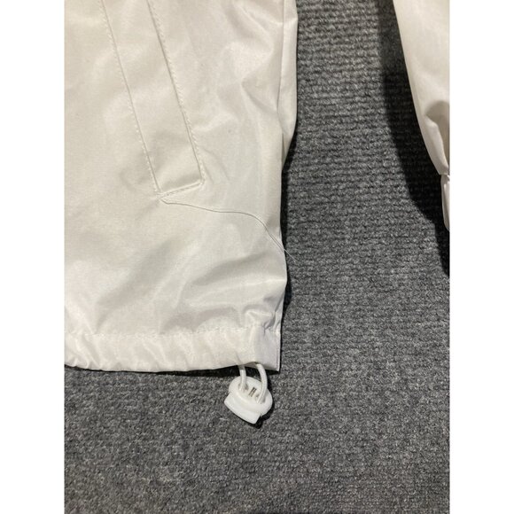 G Jacket Women’s Size Small White Long Sleeve Full Zip Hooded Ketchikan AK - Picture 3 of 12